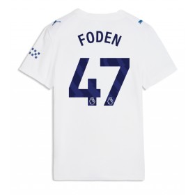 Manchester City Phil Foden #47 Tredje skjorte til dame 2026-27 Kortermet